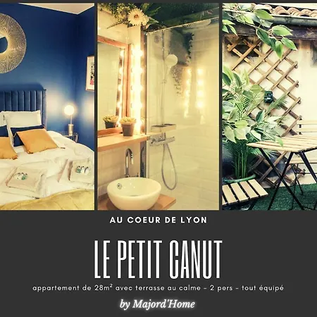 Le Petit Canut - Centre Avec Terrasse - Majord'home Apartment Lyon